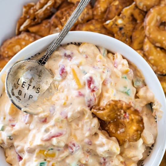 Corn and Jalapeno Pimento Spread