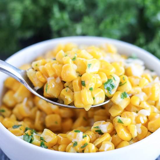 Garlic Butter Fried Corn