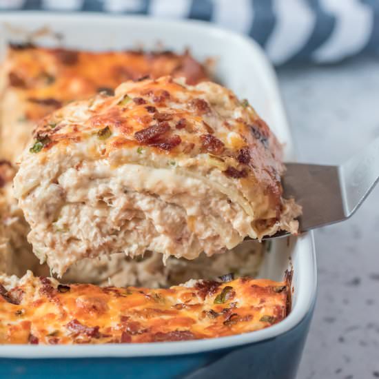 Crack Chicken Lasagna