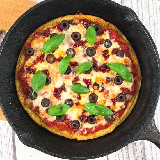 Chickpea Pizza Crust