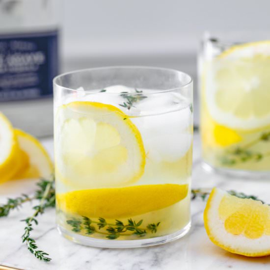 Tequila Thyme Lemonade