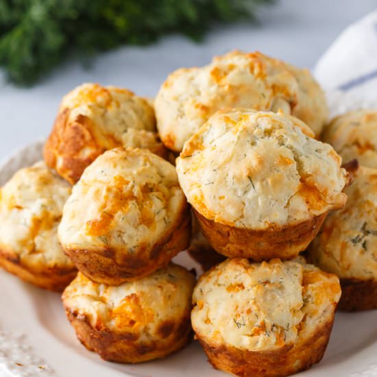 Cheddar Dill Muffins