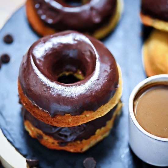 Keto Chocolate Chip Donuts