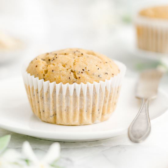 One-Bowl Lemon Poppy Seed Muffins