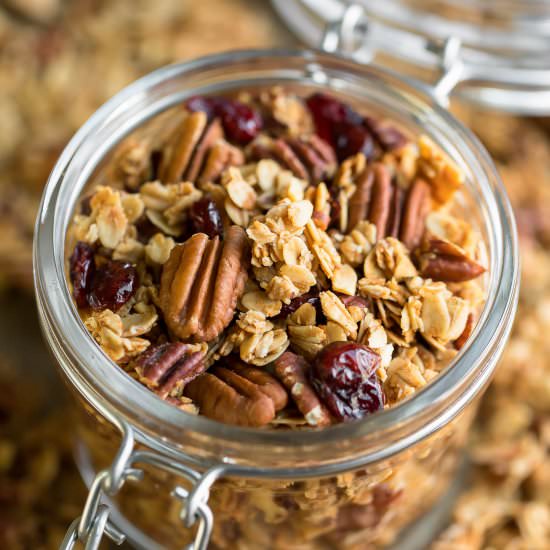 Maple Pecan Granola