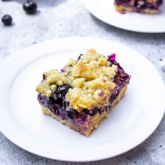 Blueberry Lemon Bars