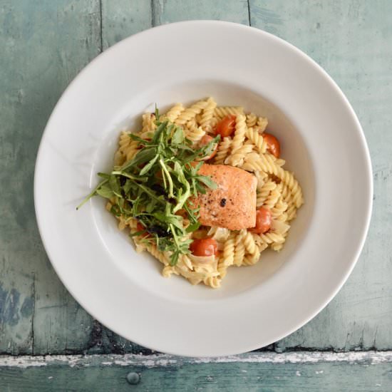 Tomato Salmon Pasta