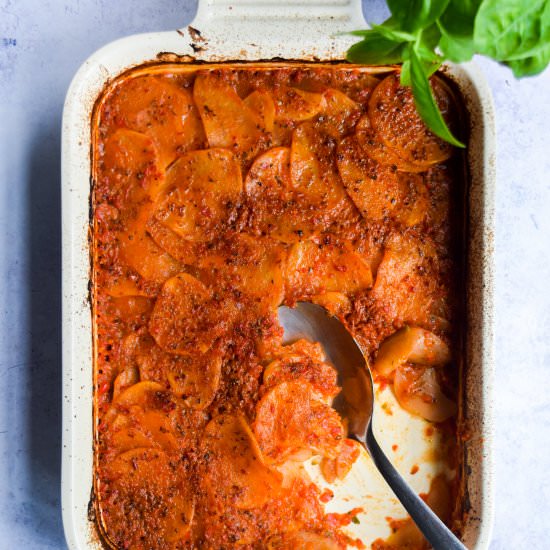 Greek Potato Gratin