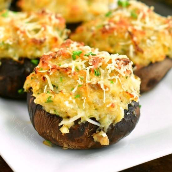 Crab Stuffed Mushrooms