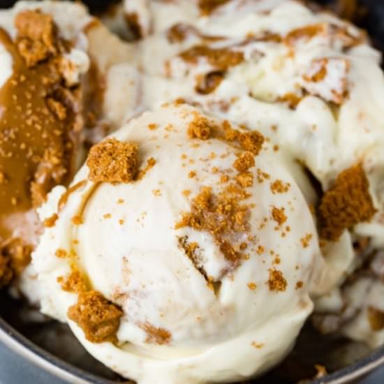 Biscoff Cookie Butter Ice Cream