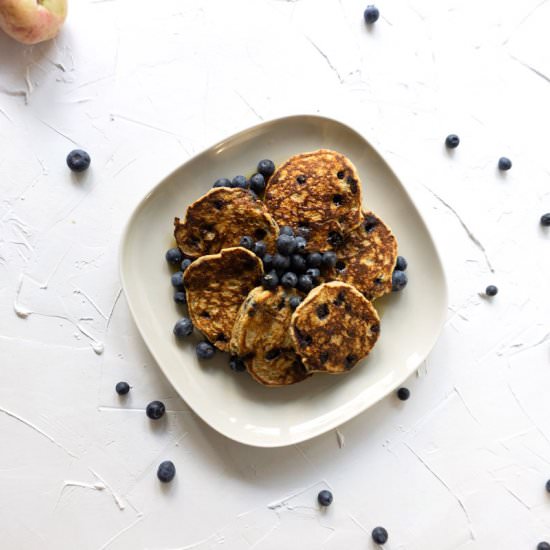 Blueberry Ricotta Pancakes
