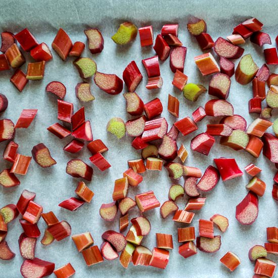 How to Freeze Rhubarb