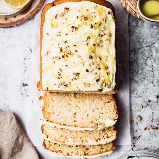 Vegan Lemon Loaf Cake