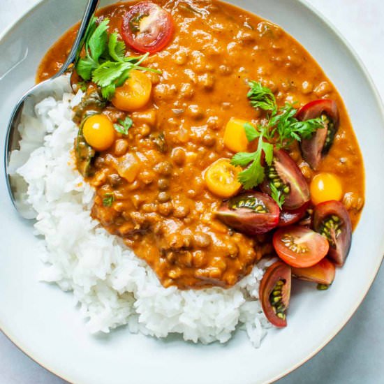 Coconut Lentil Curry