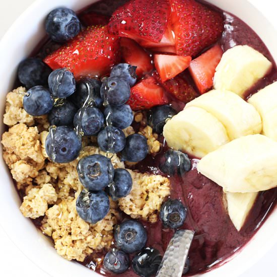Homemade Acai Bowl