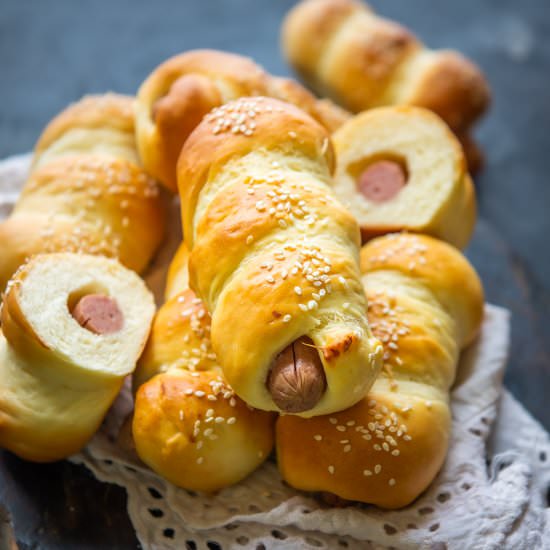 Sausage Bread Rolls