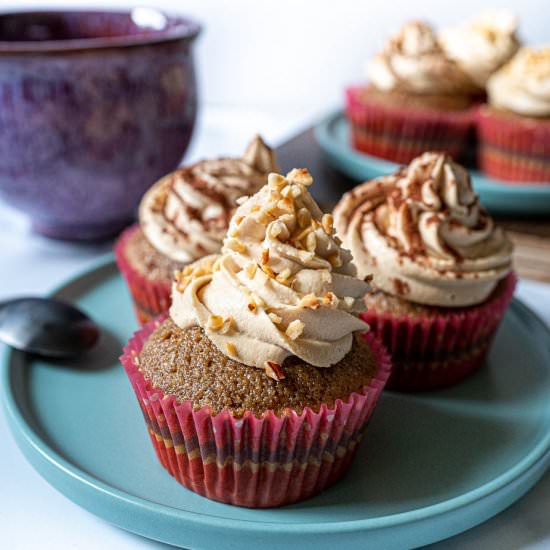Irish Cream Tiramisu Cupcakes