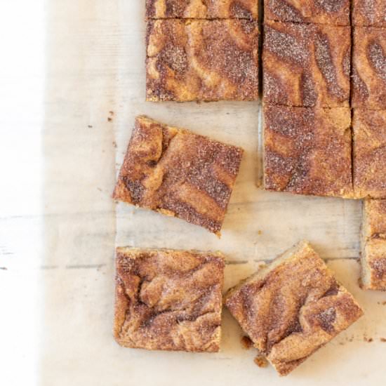 Snickerdoodle Bars