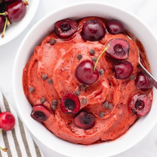 Cherry Nice Cream