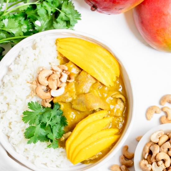Instant Pot Mango Chicken Curry