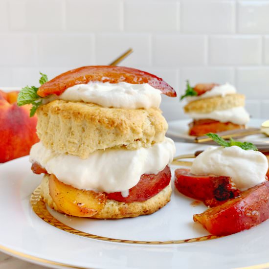 Peach Shortcake