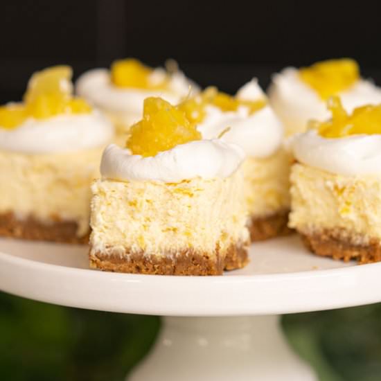 Pineapple Cheesecake Bites