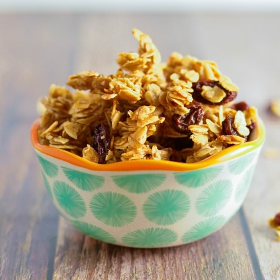 Cinnamon Raisin Granola