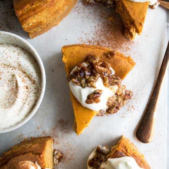 Pumpkin Cheesecake
