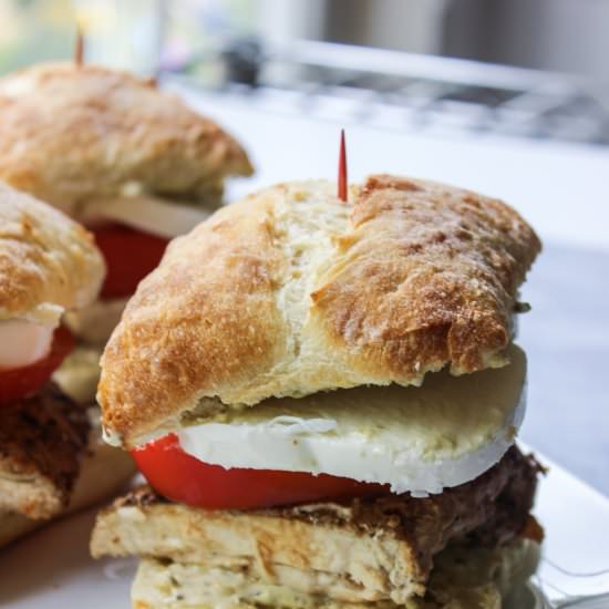 Au Bon Pain chicken sandwich