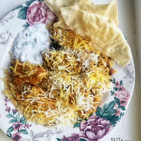 Kacchi Mutton Biryani
