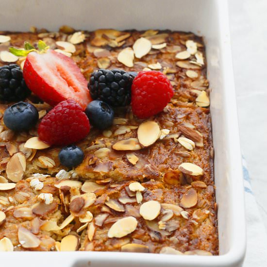 Very Healthy Baked Oatmeal