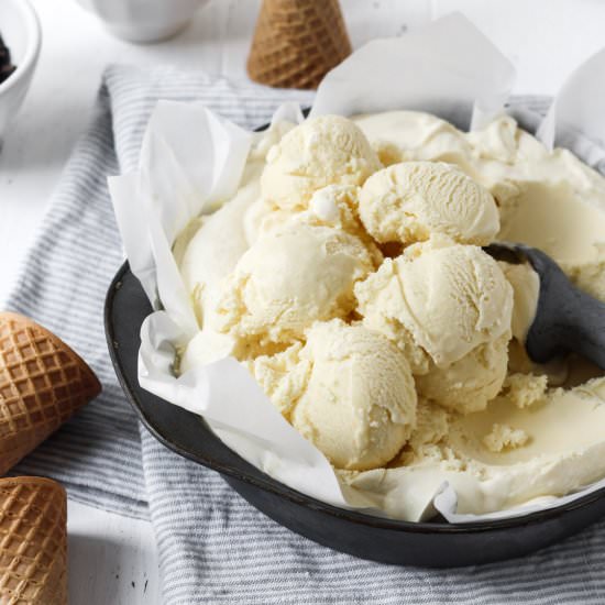 Homemade Vanilla Ice Cream