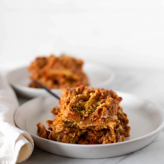 Vegan Gluten Free Lasagna