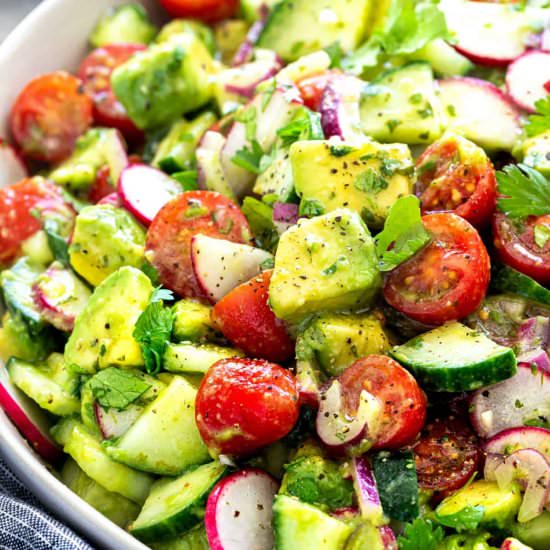 Easy Avocado Salad