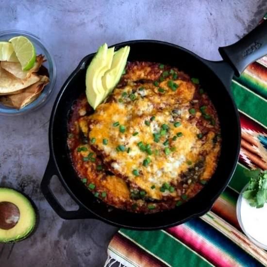 Baked Chile Rellenos