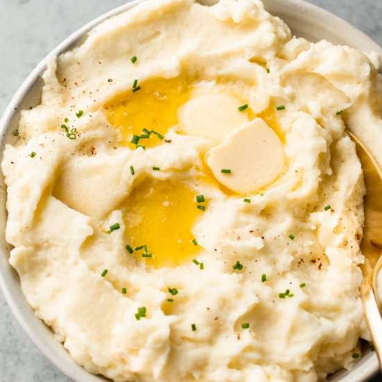 easy garlic mashed potatoes