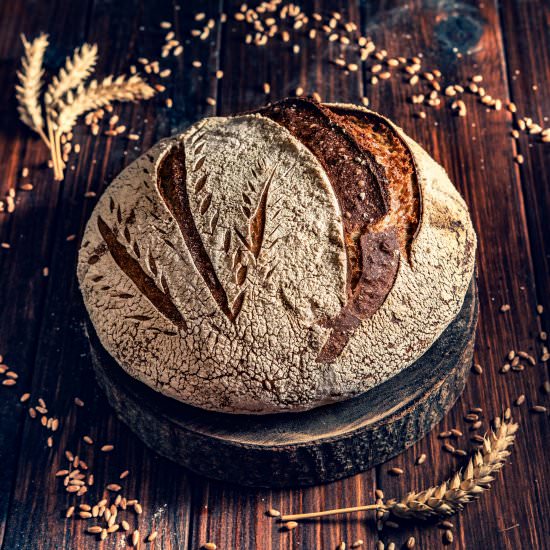 21% Buckwheat sourdough bread