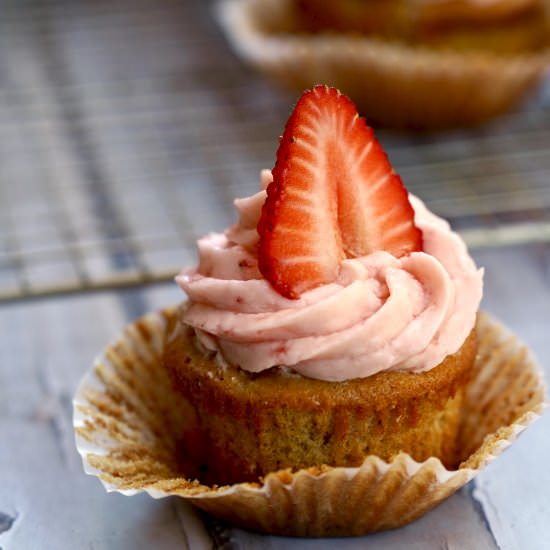 Strawberry Cupcakes