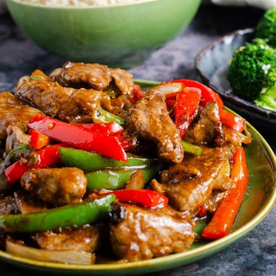 Easy Beef & Black Bean Stir Fry