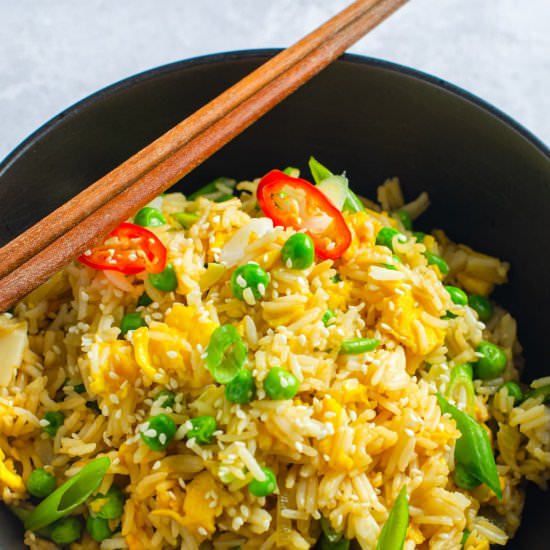 Simple Egg Fried Rice