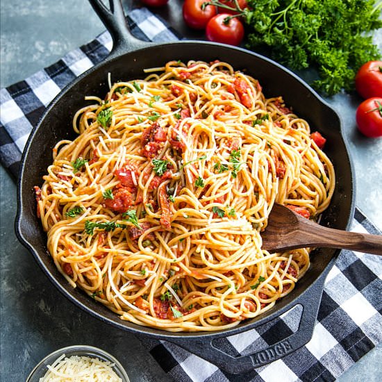 Sun Dried Tomato Puttanesca
