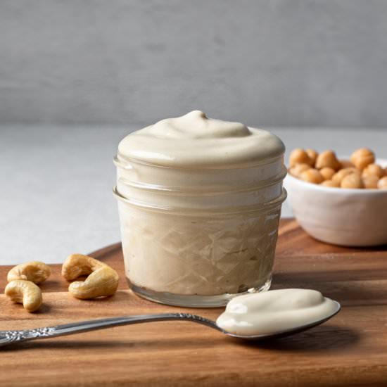 Oil-Free Aquafaba Mayo