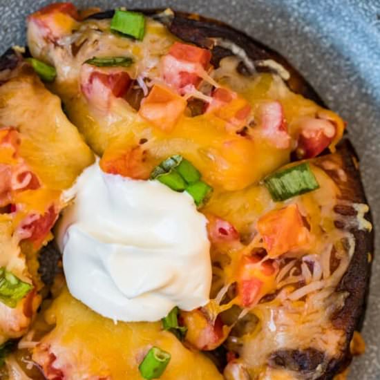 homemade mexican pizzas!