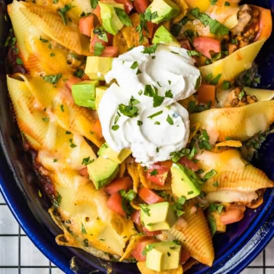 mexican stuffed shells!