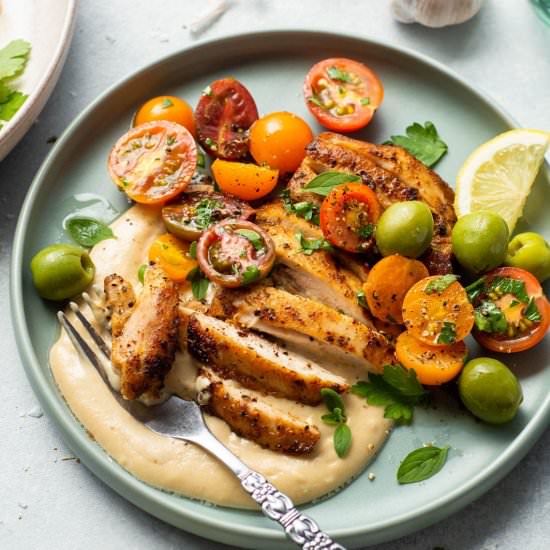 Whole30 Mediterranean Chicken Bowls