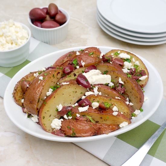 Roasted Red Greek Potatoes