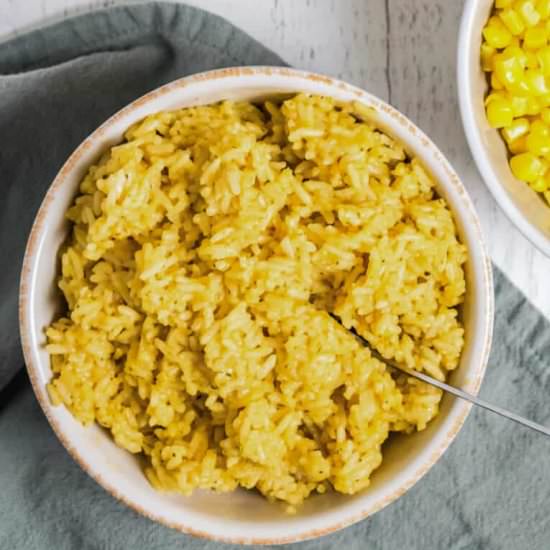 instant pot chicken flavored rice!