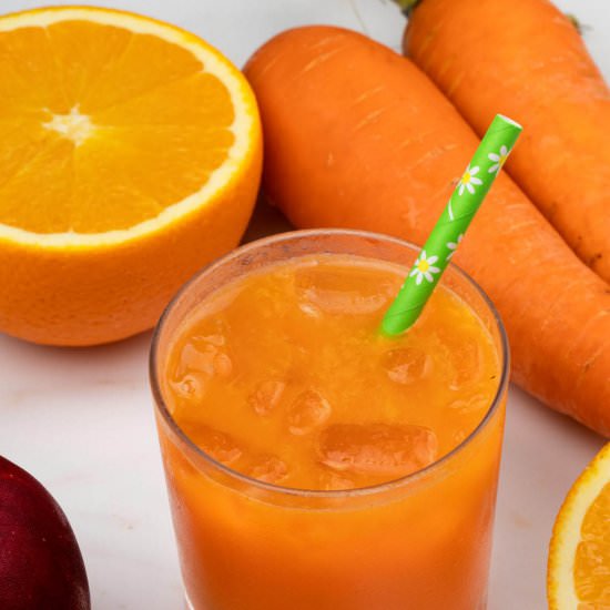 Heart-Healthy Carrot Apple Juice