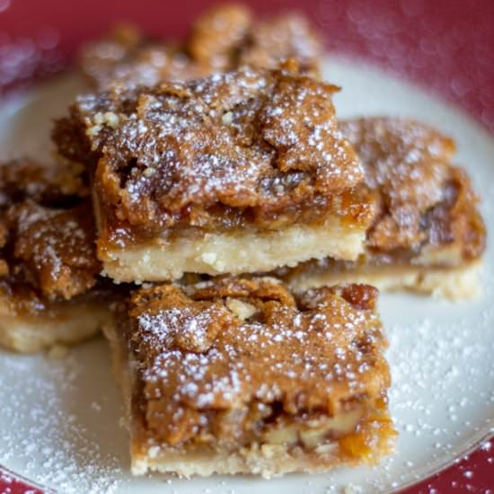 Pecan Butter Tart Squares