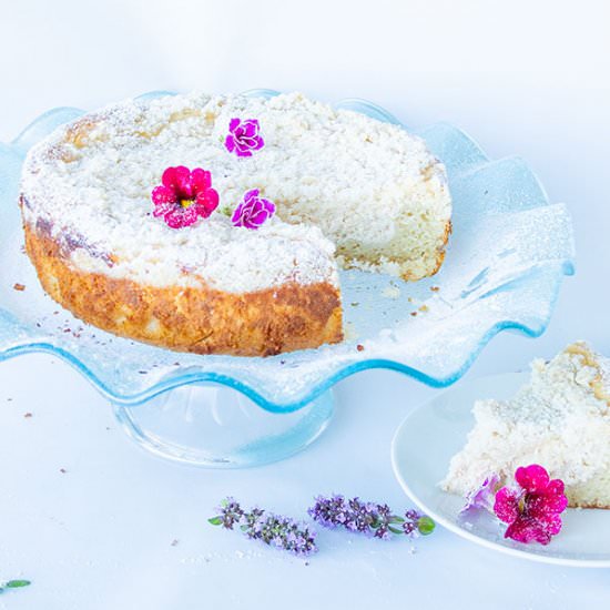 GF Cream Cheese Vanilla Cake
